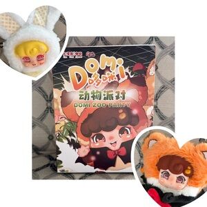 Domi Zoo Party bunny and fox.